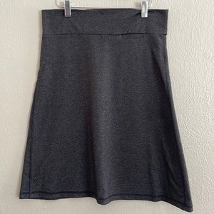 Kuhl A-line Skirt Charcoal / Black Heather